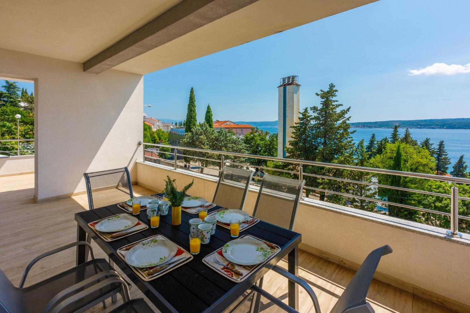 Melanie Apartman Crikvenica Kültér fotó